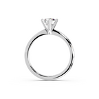 IGI 1.00ct Lab Grown Diamond Solitaire Engagement Ring - The Montpellier Classic 6 Claw