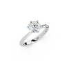 IGI 1.00ct Lab Grown Diamond Solitaire Engagement Ring - The Montpellier Classic 6 Claw