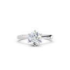 IGI 1.00ct Lab Grown Diamond Solitaire Engagement Ring - The Montpellier Classic 6 Claw