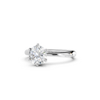 IGI 1.00ct Lab Grown Diamond Solitaire Engagement Ring - The Montpellier Classic 6 Claw