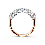 2.50ct Lab Grown 5 Stone Round Diamond Ring Platinum or 18ct Gold - The Montpellier Classic 5 Stone Ring