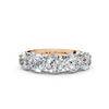 2.50ct Lab Grown 5 Stone Round Diamond Ring Platinum or 18ct Gold - The Montpellier Classic 5 Stone Ring