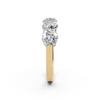 2.50ct Lab Grown 5 Stone Round Diamond Ring Platinum or 18ct Gold - The Montpellier Classic 5 Stone Ring
