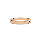 2.5mm Montpellier Fibonacci Wedding Band Platinum or 18ct Gold