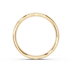 2.5mm Montpellier Fibonacci Wedding Band Platinum or 18ct Gold