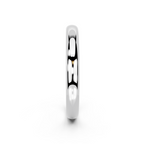 2.5mm Montpellier Fibonacci Wedding Band Platinum or 18ct Gold