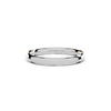 2.5mm Montpellier Fibonacci Wedding Band Platinum or 18ct Gold