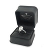 GIA 5.02ct L/SI1 Pear Cut Diamond Solitaire set in Platinum with Diamond Shoulders