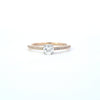 0.31ct Diamond Ring with Diamond Shoulders