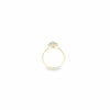 GIA 1.01ct Fancy Brownish Greenish Yellow Pear Cut Diamond Halo Ring Set in 18ct Yellow Gold