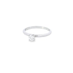 GIA 0.30ct D Colour VS2 Clarity 4 Claw Diamond Solitaire Engagement Ring set in Platinum