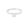 GIA 0.30ct D Colour VS2 Clarity 4 Claw Diamond Solitaire Engagement Ring set in Platinum