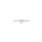 GIA 0.30ct D Colour VS2 Clarity 4 Claw Diamond Solitaire Engagement Ring set in Platinum