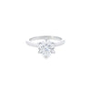 IGI 2.01ct F /SI2 LAB Diamond Solitaire Set In Platinum