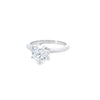 IGI 2.01ct F /SI2 LAB Diamond Solitaire Set In Platinum