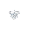 HRD 8.66ct K/SI Round Brilliant Cut Diamond Solitaire Set in Platinum