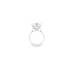 HRD 8.66ct K/SI Round Brilliant Cut Diamond Solitaire Set in Platinum