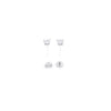 IGI 2.00ct D/VS2 LAB Diamond Stud Earrings Set In 18ct White Gold