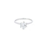 IGI 1.00ct D/VS1 LAB Diamond Solitaire Engagement Ring Set In Platinum