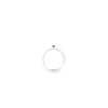 Sapphire & Diamond Shoulders Ring Set in 18ct White Gold