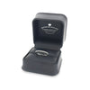 Diamond Micro Set in Platinum Wavy Half Eternity Ring