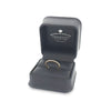 Diamond Micro Set in 18ct Rose Gold Wavy Half Eternity Ring