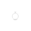 IGI 1.00ct D/VS1 LAB Diamond Ring with Diamond Shoulders Set In Platinum