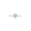 GIA 1.00ct D/SI1 Round Brilliant Cut Diamond Solitaire set in Platinum