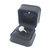 GIA 1.03ct G/VS1 Oval Cut Diamond Halo Ring set in Platinum