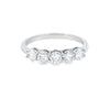 0.90ct H VS/SI 5 Stone Diamond Ring set in Platinum