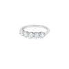 0.90ct H VS/SI 5 Stone Diamond Ring set in Platinum