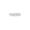 0.90ct H VS/SI 5 Stone Diamond Ring set in Platinum