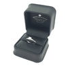 GIA 0.50ct E/VVS2 Asscher Cut Diamond Ring with Tapered Baguette Diamond Shoulders Set in Platinum