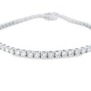 4.52ct Diamond Line Bracelet in 18ct White Gold