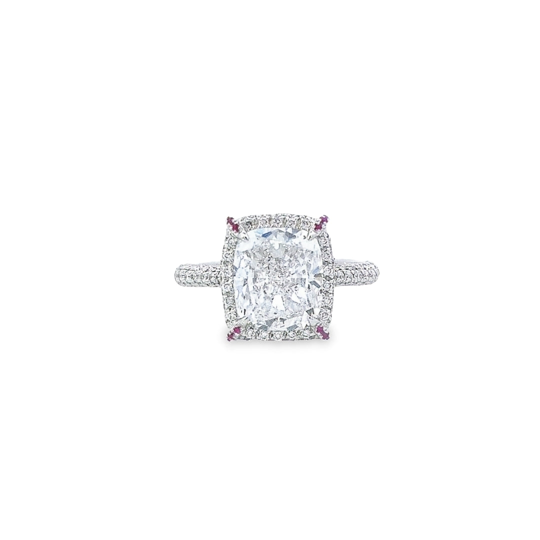 GIA 3.02ct D/VS2 Diamond Solitaire set in 18ct White Gold