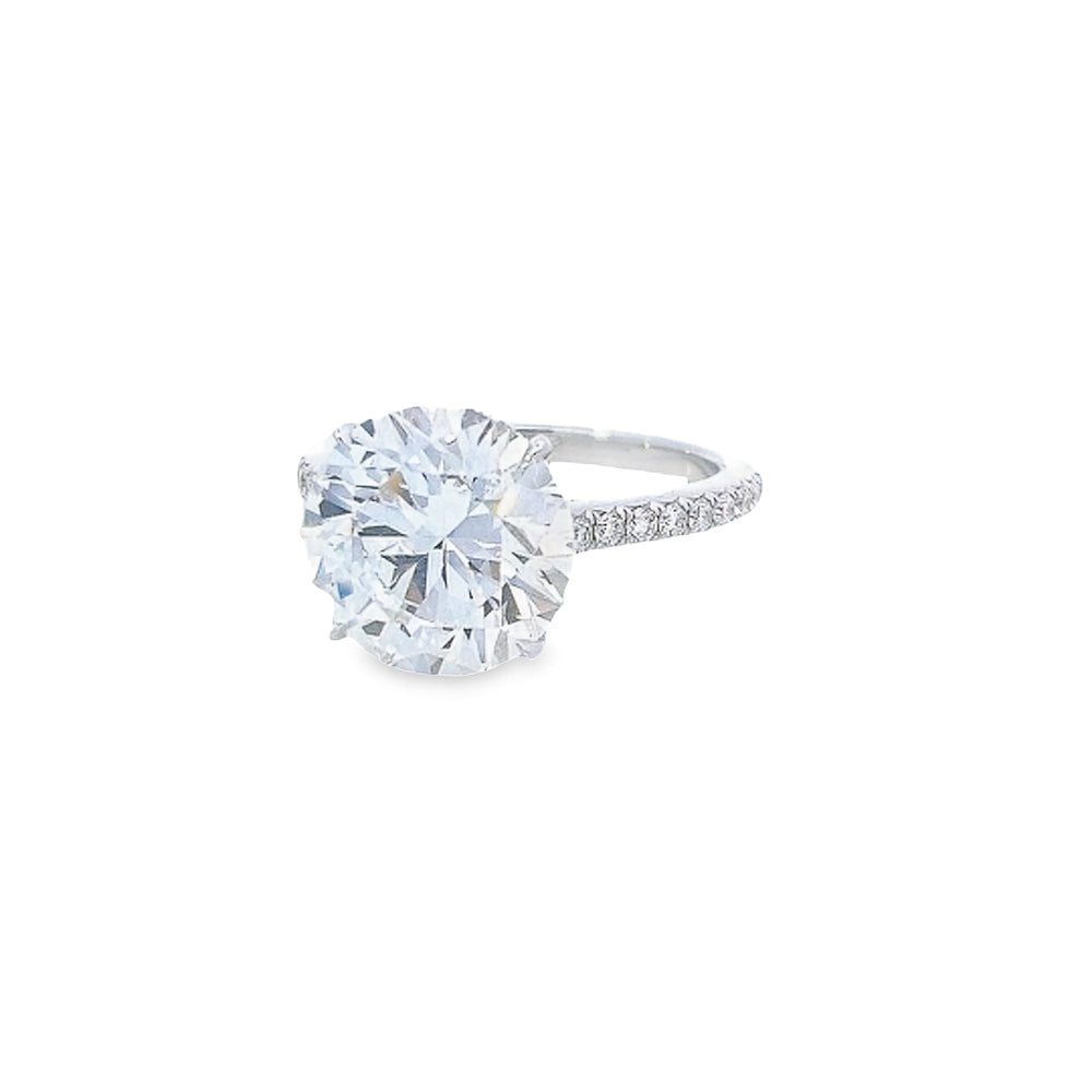 GIA 5.02ct H/VS2 Diamond Solitaire set in 18ct White Gold