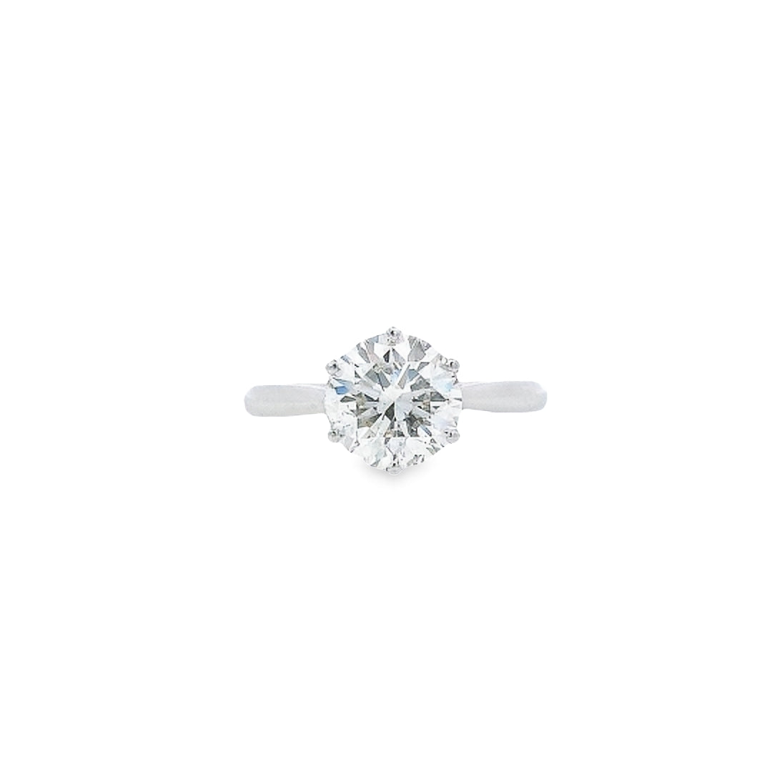 GIA 2.00ct L/I1 Diamond Solitaire Set in Platinum