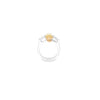 GIA 3.02ct Fancy Intense Yellow Marquise Cut Diamond Ring