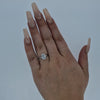 IGI 2.02ct E /SI1 LAB Diamond Oval Shape Solitaire Set In Platinum