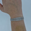 6.80ct Diamond Line Bracelet in 18ct White Gold