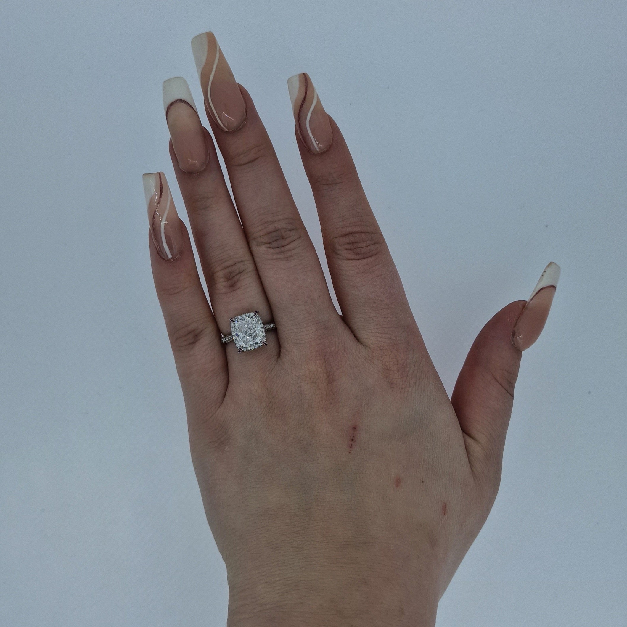 GIA 3.02ct D/VS2 Diamond Solitaire set in 18ct White Gold