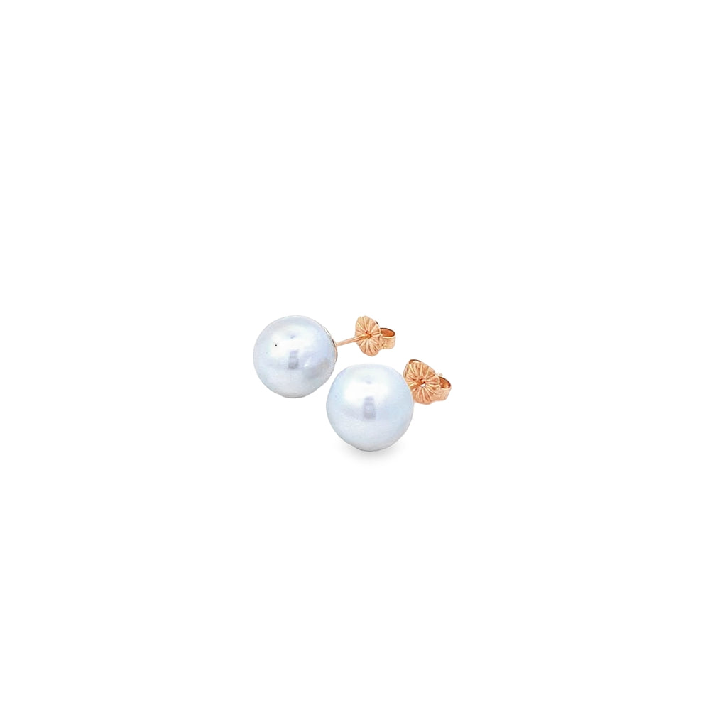 Pearl Stud Earrings South Sea Pearls 10mm - 10.5mm