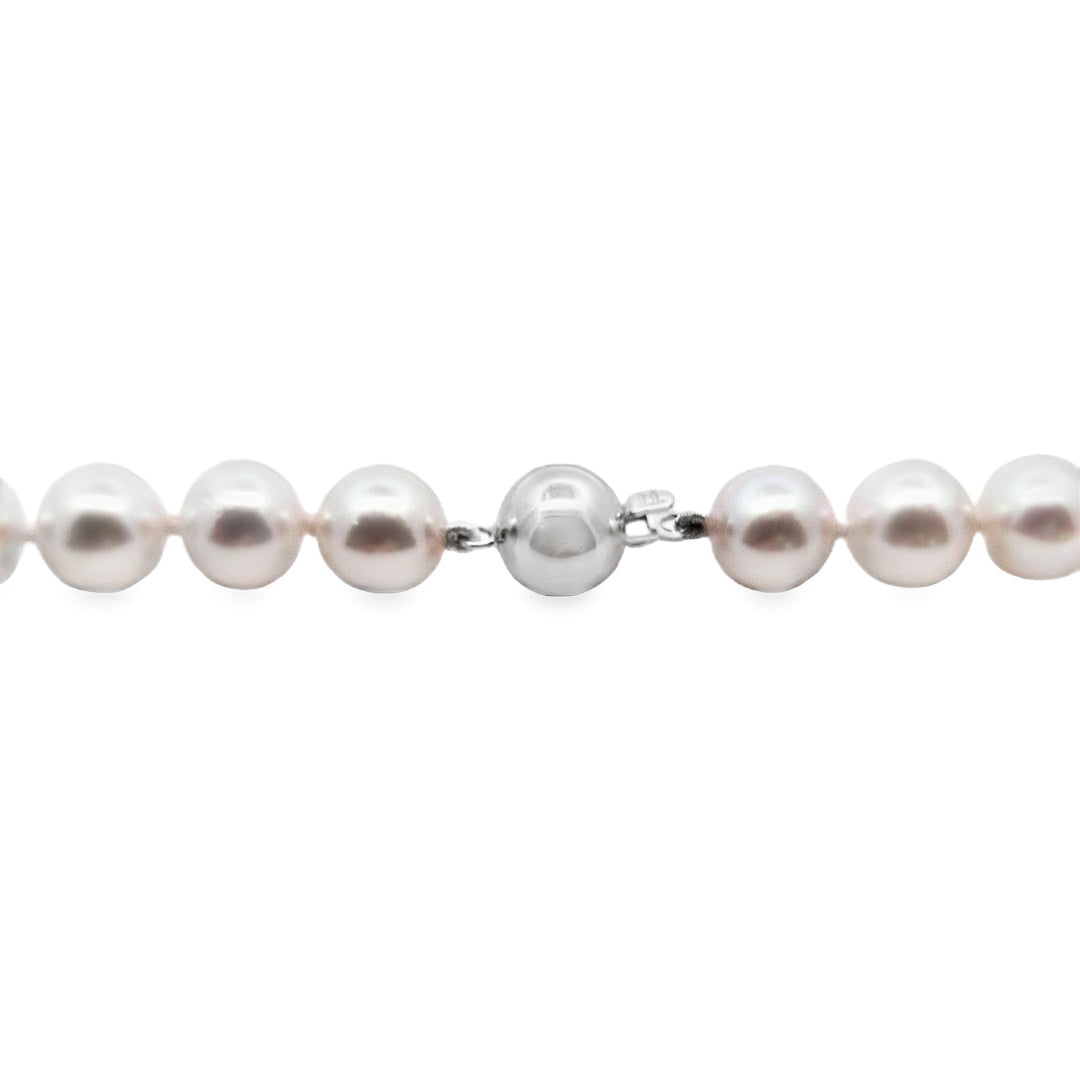 Akoya Pearl Necklace 7.5-8.0mm AA+ Quality