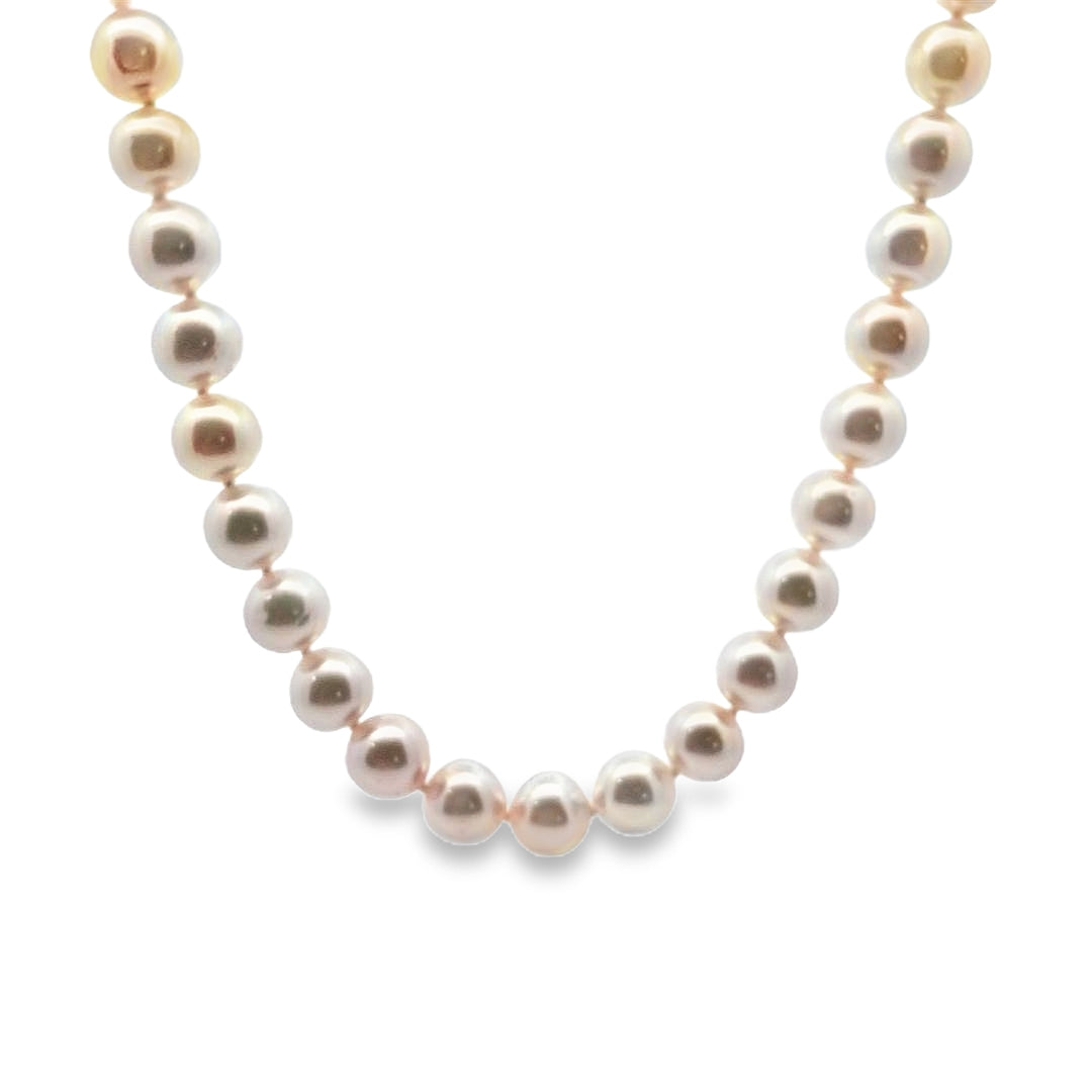 Akoya Pearl Necklace 7.5-8.0mm AA+ Quality