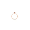 GIA 1.00ct Fancy Dark Orangy Brown Oval Cut Diamond Solitaire Set in 18ct Rose Gold