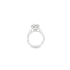 6.01ct H/I1 Round Brilliant Cut Diamond Solitaire set in Platinum