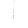 IGI 1.55ct Fancy Vivid Blue/SI1 LAB Diamond Pear Shape Pendant in Platinum