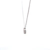 IGI 1.50ct Fancy Brown Pink/VS2 LAB Diamond Pear Shape Pendant in Platinum