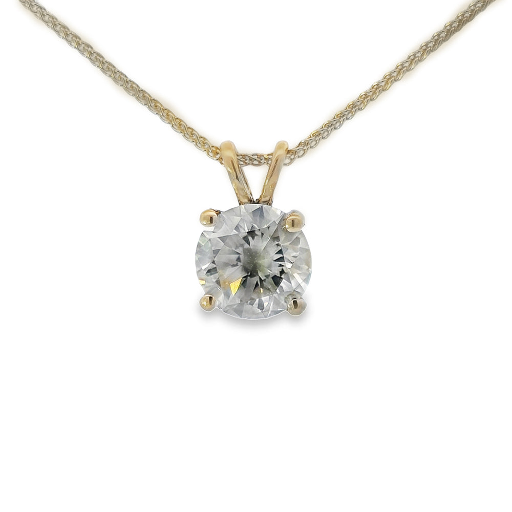 2.64ct Diamond Pendant in 18ct Yellow Gold with Chain