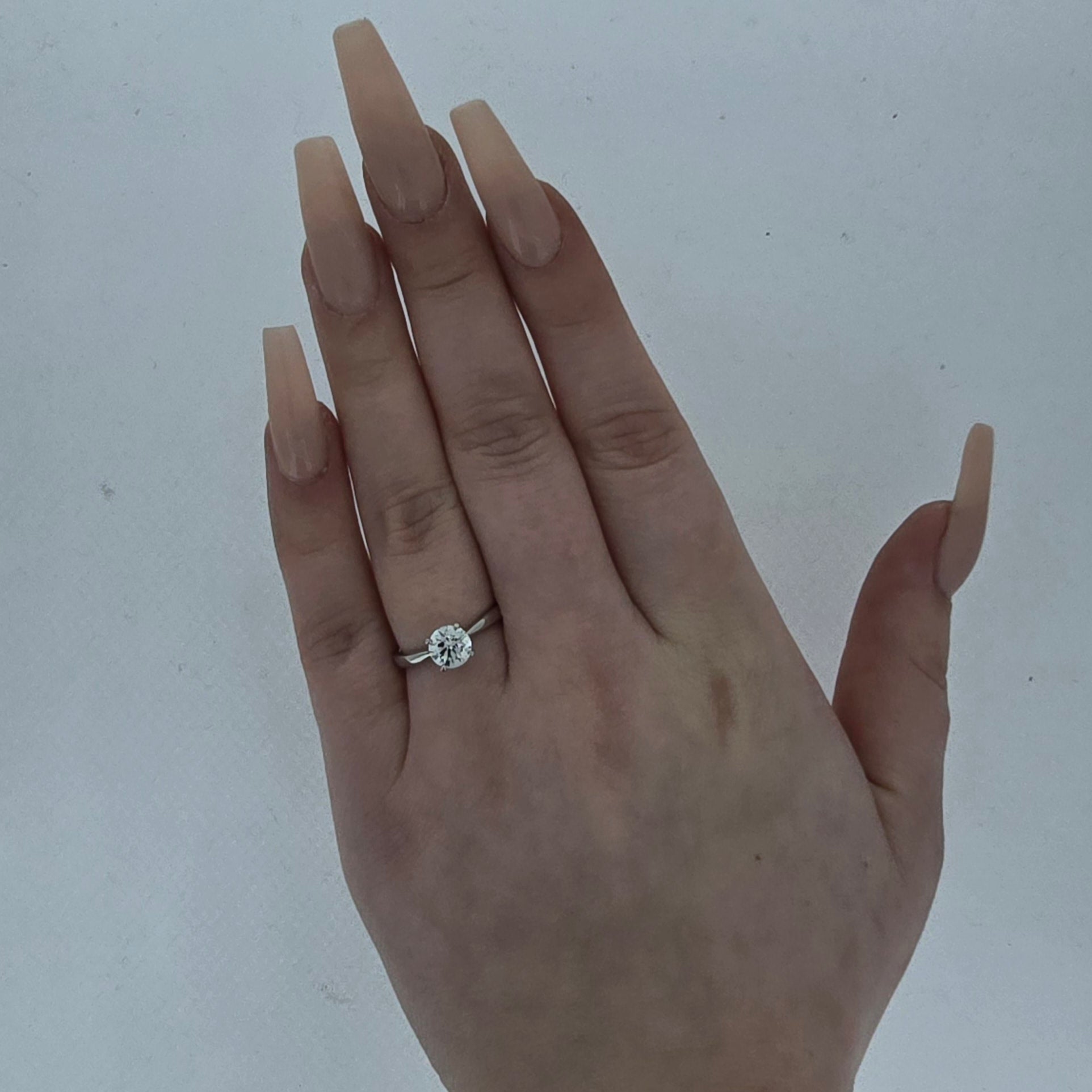 VIP GIA 1.01ct I/SI2 Round Brilliant Cut Diamond Solitaire set in Platinum - Montpellier Jewellers